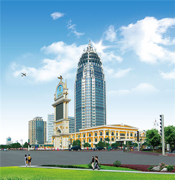 Edificio de Jiangquan de Huasheng de Linyi