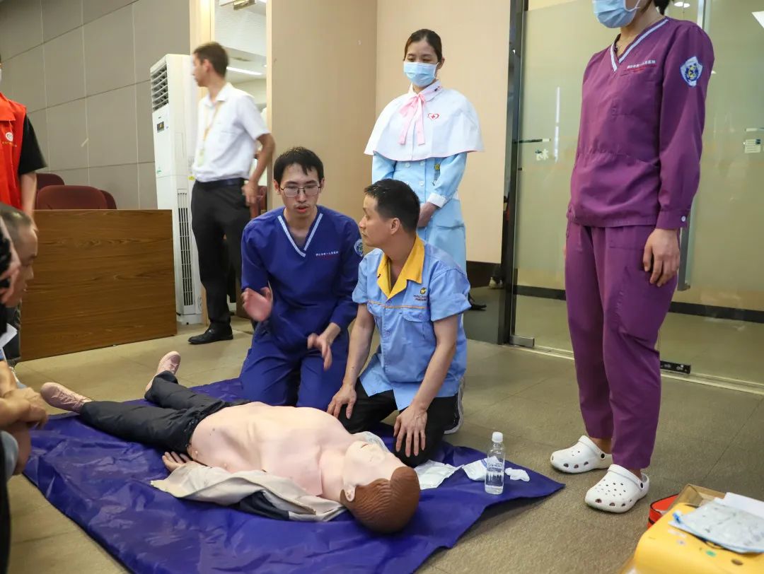 關愛生命 ，“救”在身邊——華昌集團組織開展應急救護暨AED使用專項培訓